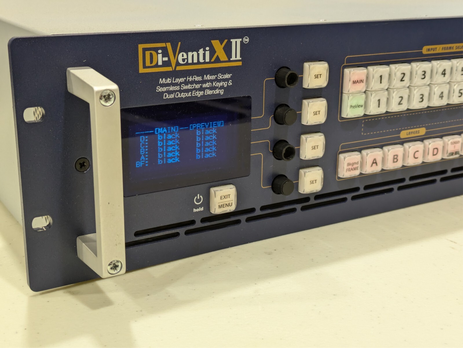 Analog Way Di-ventix II (Diventix2) Digital video scaler switcher DVI/HDMI/SDI