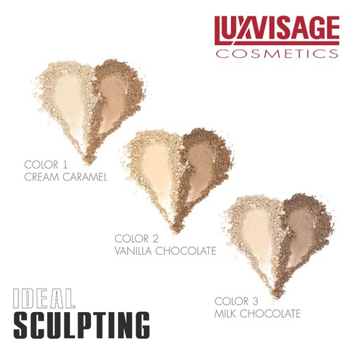 Luxvisage SCULPTING FACE POWDER for Contouring & Highlighting - Picture 21 of 22