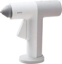 HOTO Cordless Hot Glue Gun, Minimalist Style, 30S Heating Fast, Smart-Power-off