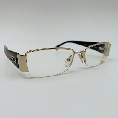 ESCADA Brille GOLD RECHTECKIG Brillengestell MOD: VES660V