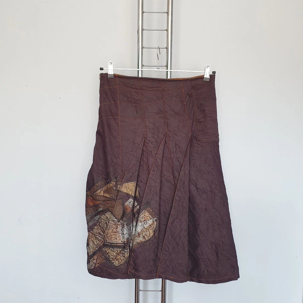OHDD SAVE THE QUEEN Designer Brown Skirt Size 30