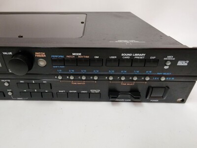 Roland XV-3080 Synthesizer | 0 Module Voice Rackmount Rack Synth