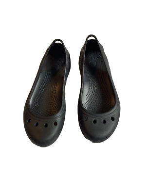 Crocs Kadee Women's Flat, Size 8 - Black