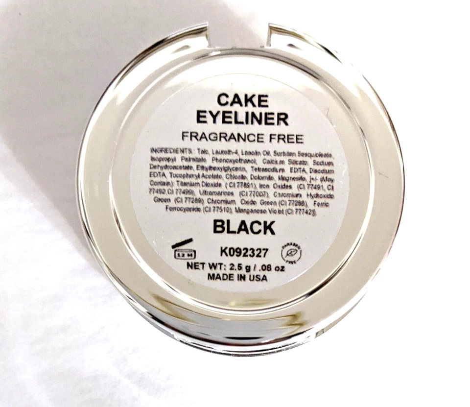 BELLE VISAGE DELINEADOR DE OJOS PROFESIONAL DE LARGA DURACIÓN PARA PASTELES - NEGRO - Hecho en EE. UU. Foto 3 de 4