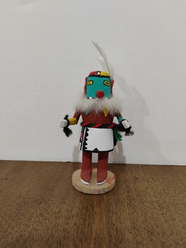 Bambola Zuni Kachina firmata da Venaca Kyatt - Foto 1 di 11