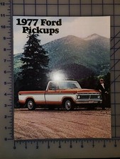 1977 Ford Pickup Truck Brochure Original F Series 100 150 250 350