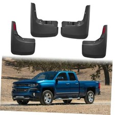 Mud Flaps Splash Guards 4PCS Front  Rear Side Mud 2019-2022 Silverado 1500