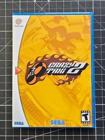 Dreamcast Crazy Taxi 2 Version 4 Your Choice of Custom Case NO Game or Manual