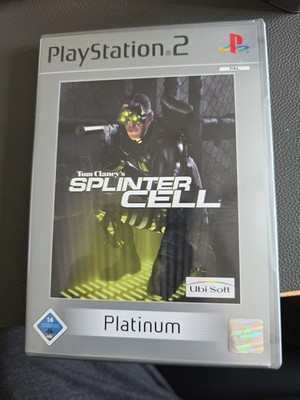 Tom Clancy's Splinter Cell,Platinum- Sony PlayStation 2, PAL, Ubisoft 2002