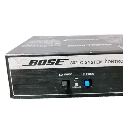 【希少】BOSE 802-C システムコントローラー Bose 802-C System Controller Professional Equalizer Power Tested