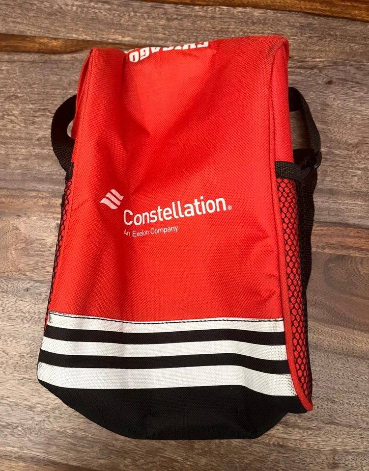 CHICAGO BLACKHAWKS INSULATED LUNCH/COOLER TOTE BY SUCCESS PROMOTIONS Foto 3 de 4