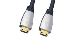 Clicktronic 1,5m mini HDMI Kabel Stecker/Stecker 19pol HDMI C