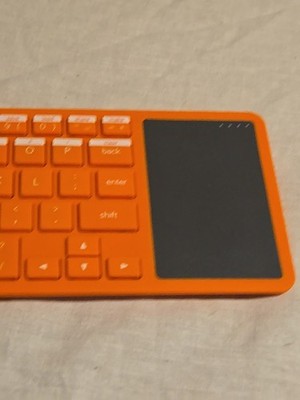 Kano Wireless Keyboard USB QWERTY Touch Pad KC-KBR101 Orange