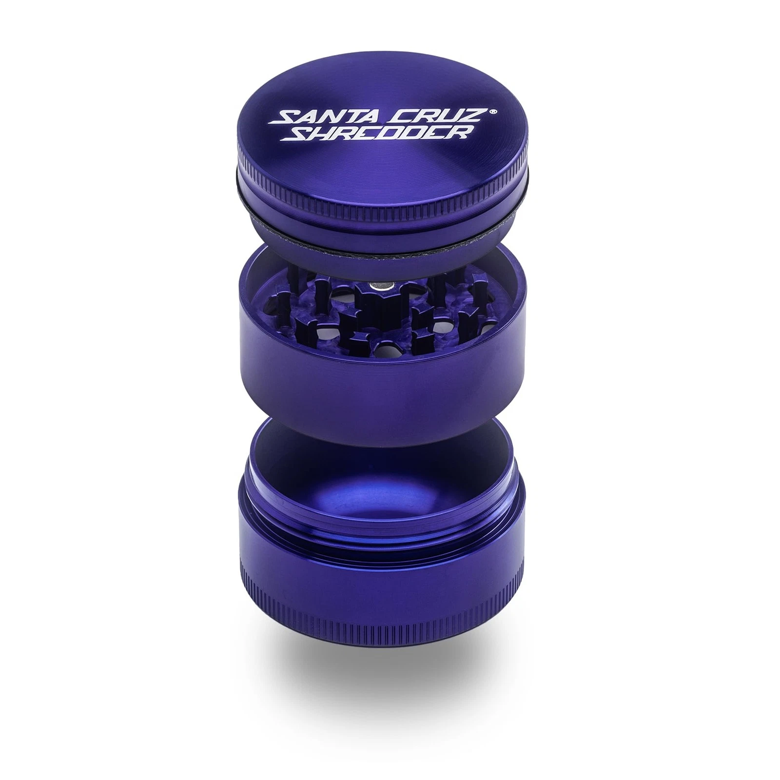 Santa Cruz Shredder Herb and Spice Grinder 3 Piece Medium 2 1/8" Superior Gri...