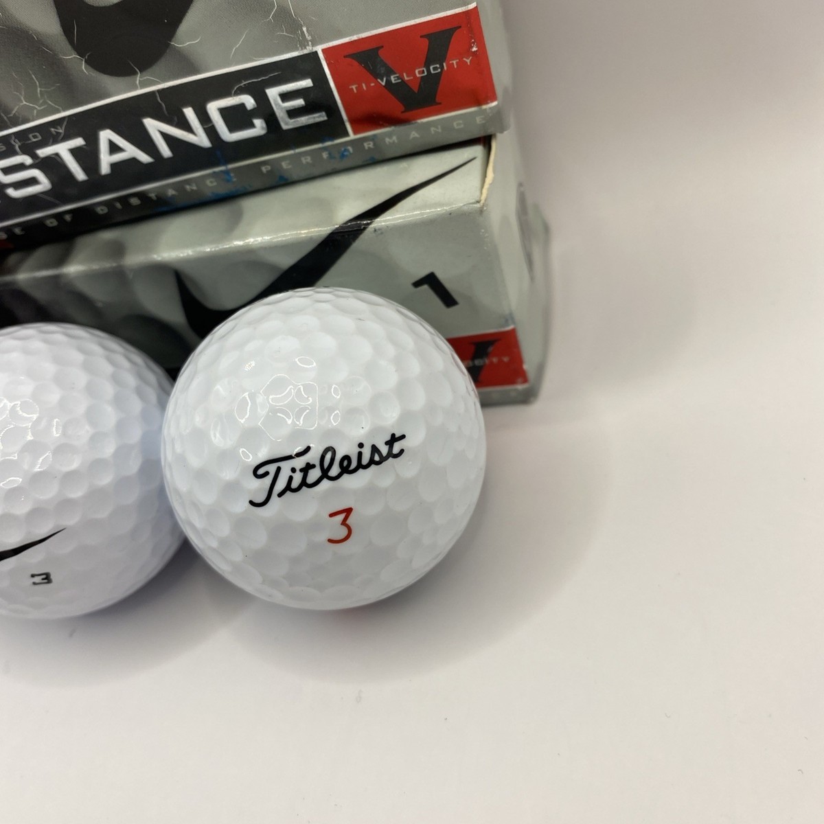 Nike Precision Power Distance Ti-Velocity Golf Balls Pack | eBay
