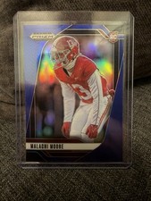 Malachi Moore 2025 Panini Prizm Draft Picks #4 Blue Prizm #/249 Alabama