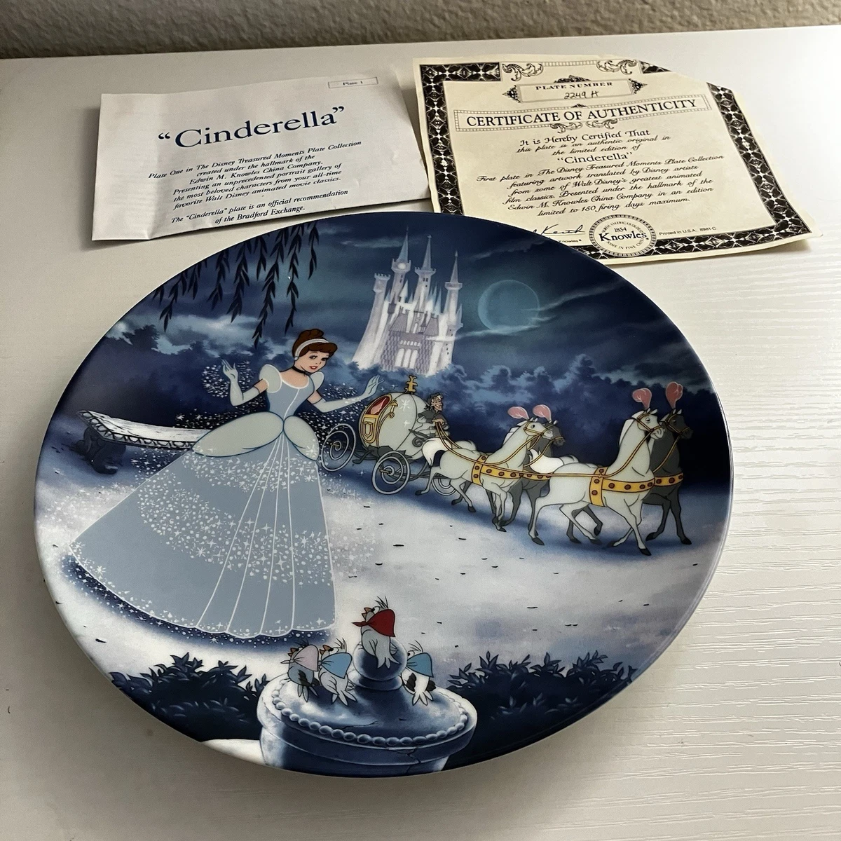 Cinderella Disney Plates (1968-Now) for sale | eBay