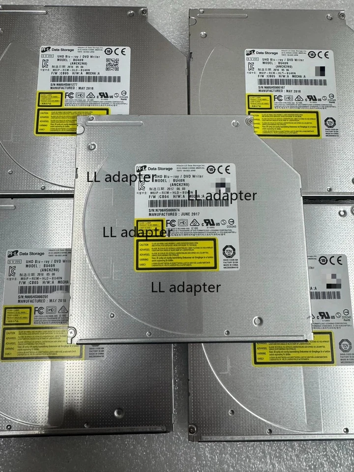 BU40N Interno 9.5mm SATA Blu-ray DVD M Grabadora de Disco Laptop PC Unidad Reproducción 4K Foto 3 de 3