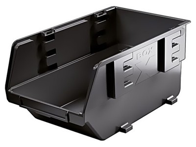 KEX30-S411 Behälter: Küvette schwarz 296x197x147mm EXE BOX BINEER KISTENBERG