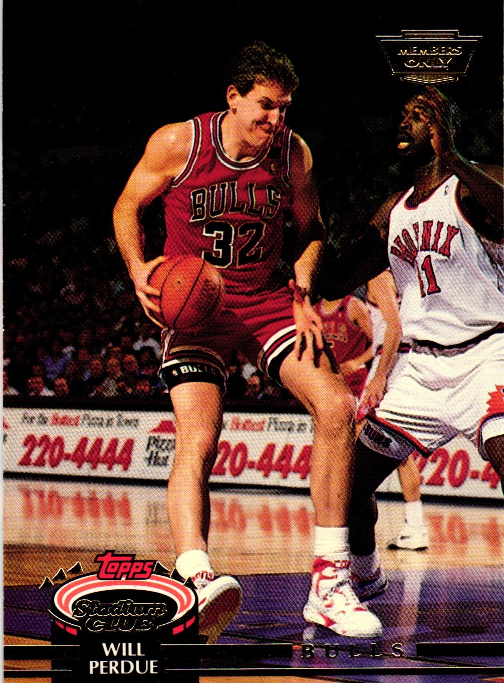 1992-93 Stadium Club #27 Will Perdue Members Only
