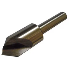Westward 21Ml03 Countersink, 1 Fl, 82 Deg, 1 In, Hss