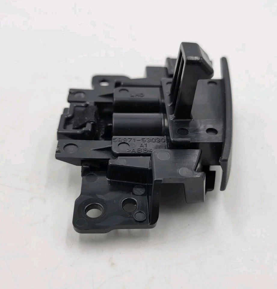 Lexus IS250 IS300 2014-2020 sedán consola central reposabrazos tapa pestillo OEM negro Foto 3 de 4