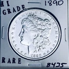 1890 MORGAN SILVER DOLLAR HI GRADE GENUINE U.S. MINT RARE COIN 8435