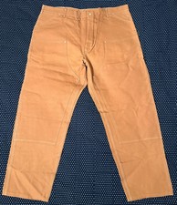 Carhartt Vintage Deadstock 1989 Double Knee Duck Pants BRN 62W 46x32 Made in USA