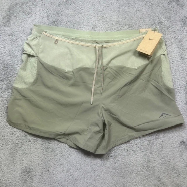 Nike Trail Second Sunrise Shorts Men's XL Green Lined 5" ADV DriFit Running NEW
Opens in a new windo