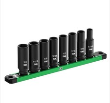 Sk Professional Tools 38 Dr 8pc Sae Deep Impact Socket Set New Life Warranty