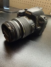 Nikon D3100 DSLR Camera w/ 18-55mm VR II Lens  Charger  2 Batteries