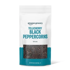 Amazon Grocery, Tellicherry Whole Black Peppercorn, 16 Oz (Previously Happy Bell