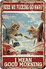 Metal Tin Sign Aluminum Funny Home Decor Wall Art 8x12 Inch Plaque