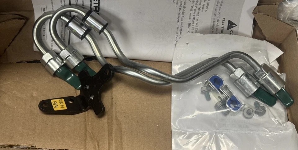 Detroit Diesel OEM DDE-A4710780510 High Pressure Fuel Line Kit . - Image 2 of 2