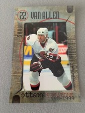 1998-99 Ottawa Senators NHL Hockey Team Issued Postcard - Shaun Van Allen