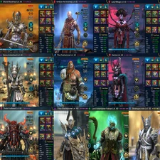 RaidShadowLegends|3Myt|163Leg|Gharol|Sienna|Thor|Harima|Tholin|Titus|UNM-1 Key