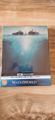 WATERWORLD - UK EXCLUSIVE 4K UHD + BLU RAY STEELBOOK - NEW & SEALED