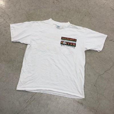 Vintage 90s Cyrk Sport Aggressive By Nature Soccer T-Shirt XL White Made in USA