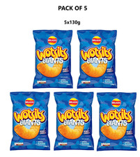 Walkers Wotsits Giants Really Cheesy Snack 5 x 130g Free Delivery New Stock