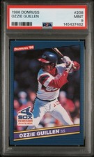 1986 Donruss Ozzie Guillen RC #208 PSA 9 MINT Chicago White Sox