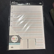 The Happy Planner Everyday Paper 40 Refill Sheets 7x9.25 inch
