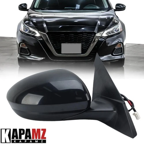 Mirror Passenger Right Side Assembly For Nissan Altima 2019-2021 2022 2023 2024