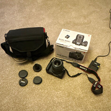 Canon EOS 4000D 18MP Digital SLR Camera Wi-Fi Black + EF-S 18-55mm Lens