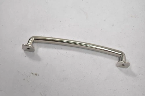 Lot of 2 Hardware Resources Decorative Pull Handle Brushed Nickel 160mm w/ Screw - Picture 3 of 9