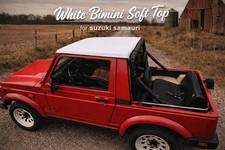Rampage Cali Brief Bikini Bamini Soft Top For Suzuki Samurai 86-95 -white Vinyl