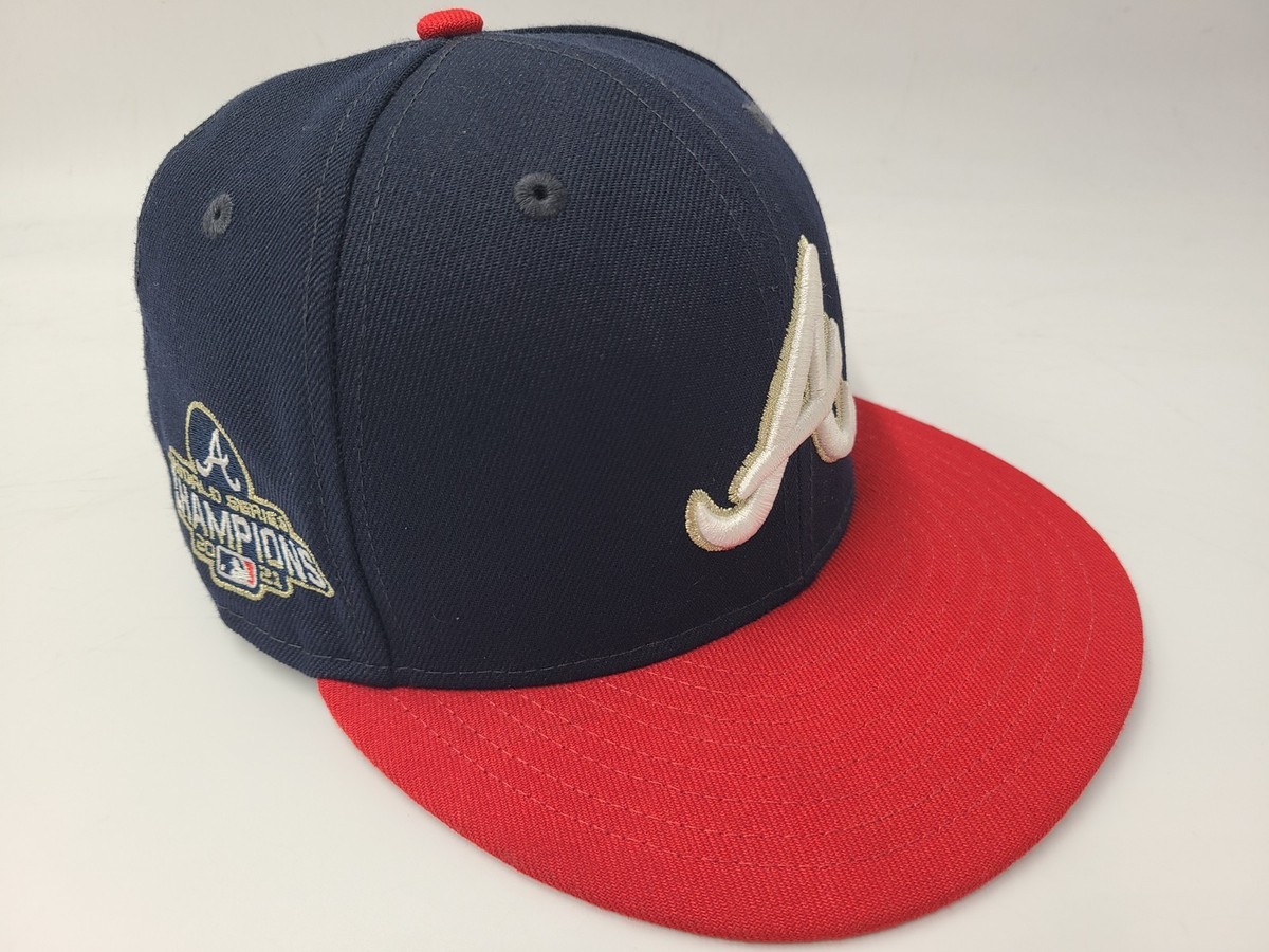 Atlanta Braves 2021 World Series Champions New Era 59Fifty Fitted