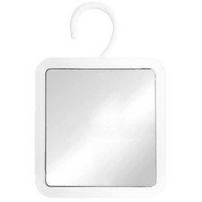 Hangable Fogless Shower Mirror for Shaving with 360  Swivel Hook for Hanging ...