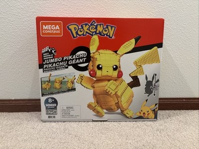Mega Construx Jumbo Pikachu Pokemon Sealed 13 Inch 825pcs Brand New In Box