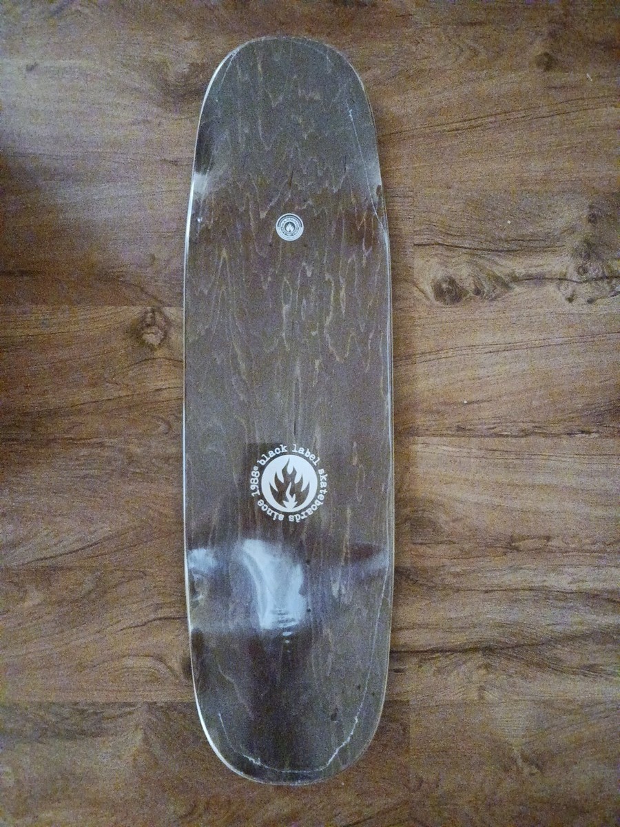 Black Label Skateboards Wade Speyer Deck Tugboat Shape 9.5 x