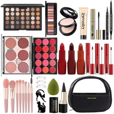 Complete Women's Makeup Set - Long-Lasting, Easy to Carry & Skin-Friendly